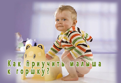 Как приучить малыша к горшку